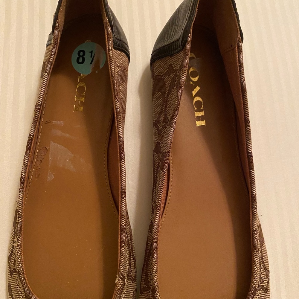Coach flats 🥿🌷🥰 Size 8 1/2 - Picture 6 of 10